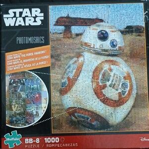 Buffalo David Bitton Orange and White Puzzle Game